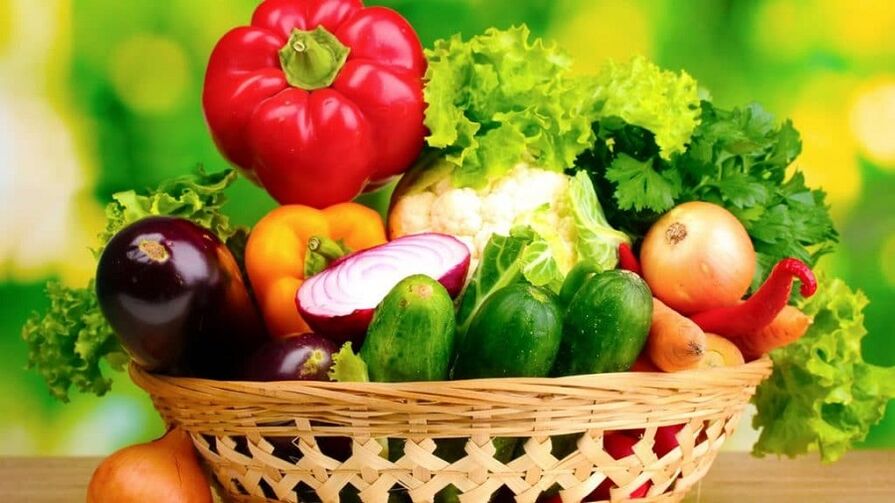 Vegetables to prevent prostatitis