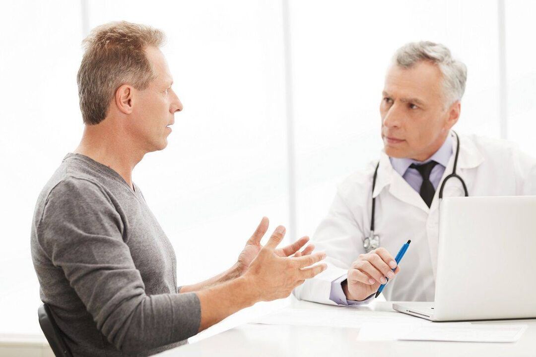 See your doctor for symptoms of prostatitis