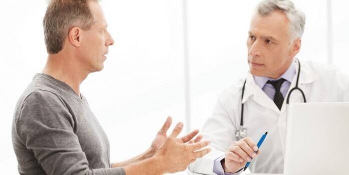 Signs of prostatitis